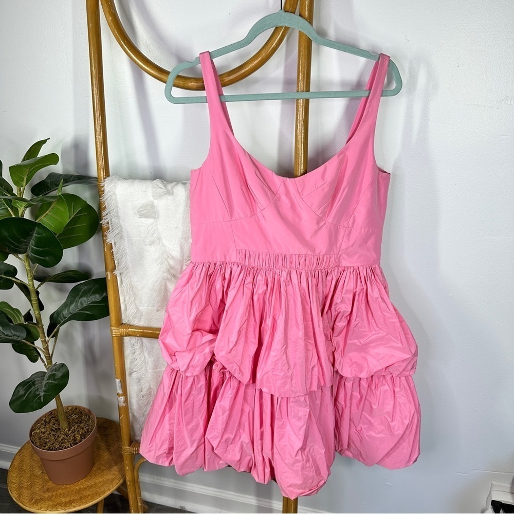 NWT Antonio Melani Bubblegum Pink Bubble Dress sz 10